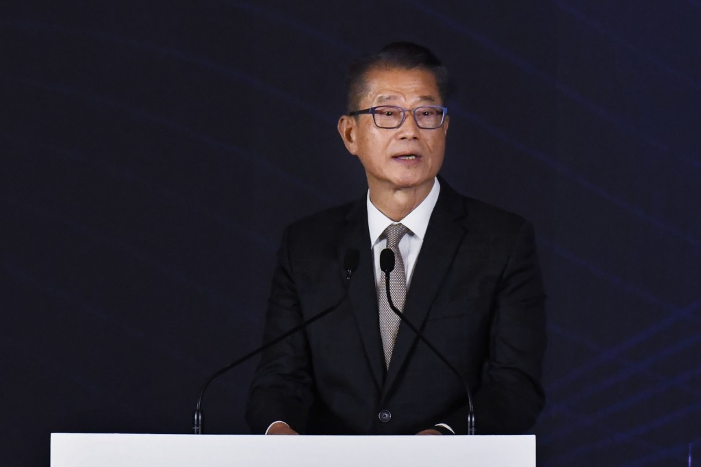 財政司司長陳茂波在社交平台表示 ,謹對蘇錦樑辭世表示沉痛哀悼。資料圖片 財政司司長陳茂波在社交平台表示 ,謹對蘇錦樑辭世表示沉痛哀悼。資料圖片