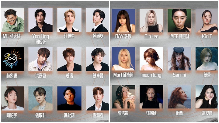 叱咤我最喜愛十二強走勢  MIRROR成員男歌手佔五席位  Gin Lee陳蕾陳凱詠熱門入圍