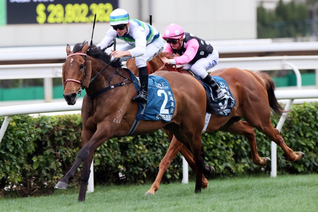 「遨遊氣泡」季內曾勝出一級賽董事盃。 「遨遊氣泡」季內曾勝出一級賽董事盃。