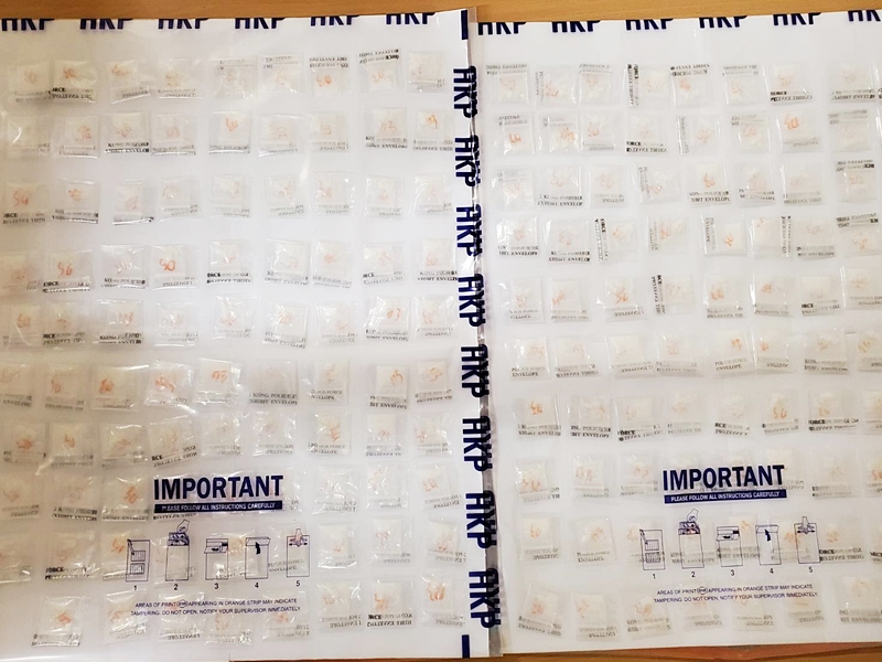 警方於行動中檢獲的部分毒品。警方圖片