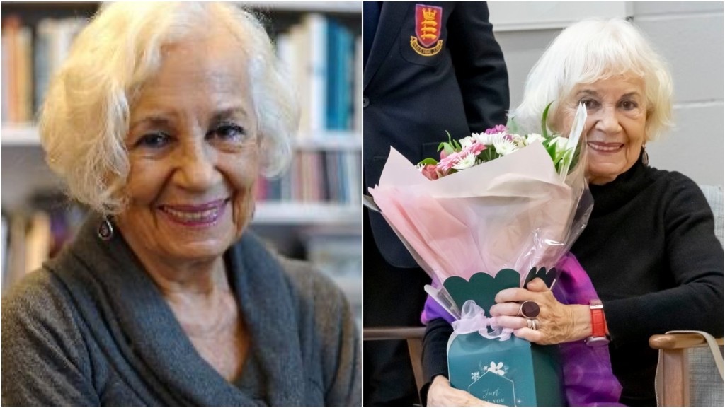 納粹大屠殺倖存者波斯納（Ruth Posner ）。 Holocaust Educational Trust