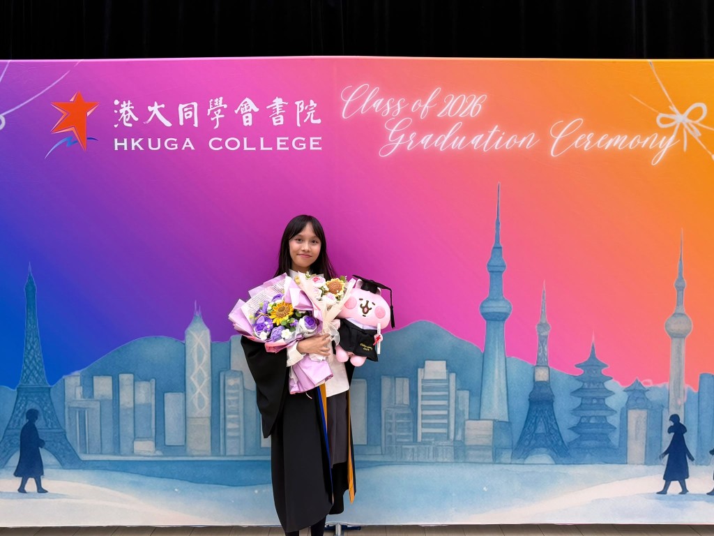 梁信恩將升讀香港大學言語及語言病理學。受訪者提供 梁信恩將升讀香港大學言語及語言病理學。受訪者提供