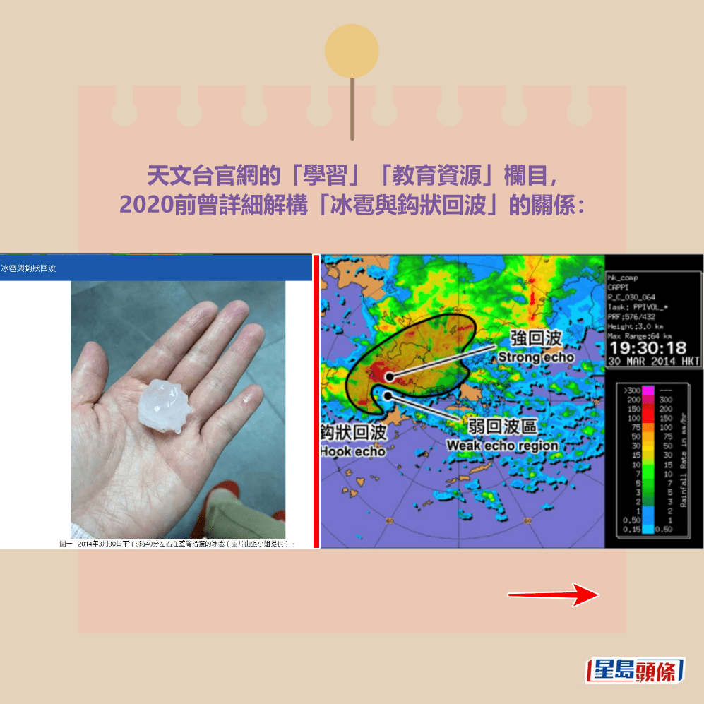 天文台網頁截圖