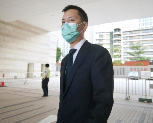 時任助理消防區長余家銳。