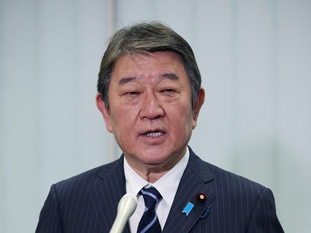 高市早苗將任命前黨幹事長茂木敏充擔任外務大臣。法新社