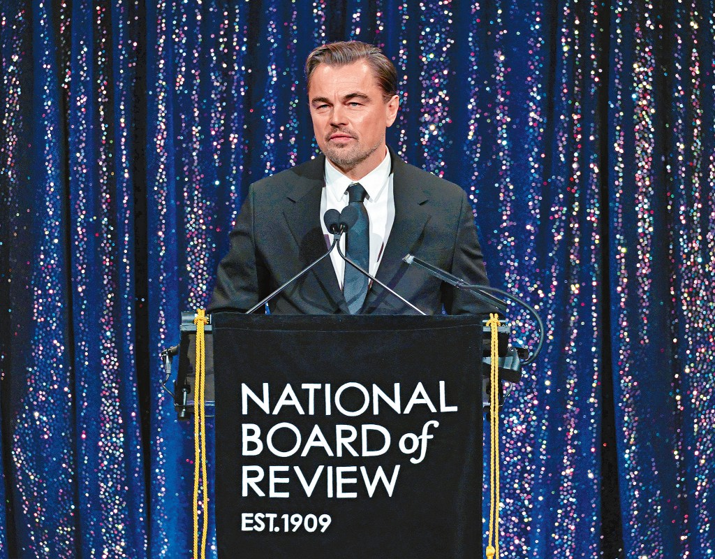 里安納度憑《一戰再戰》贏得NBR影帝，並特別感謝母親。