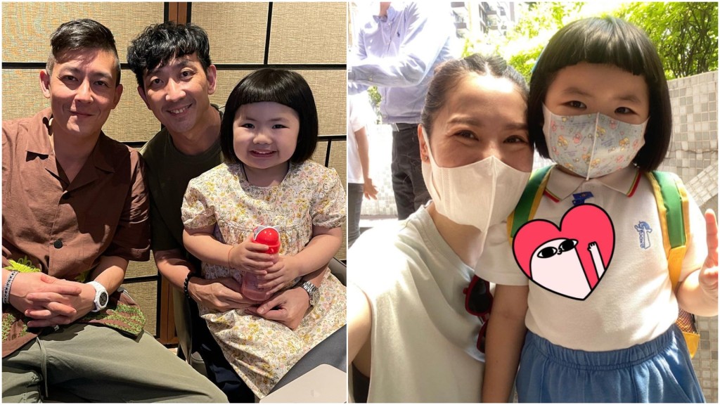 李璨琛女兒元元升讀K2開學look曝光 頭頂一滴汗變焦點