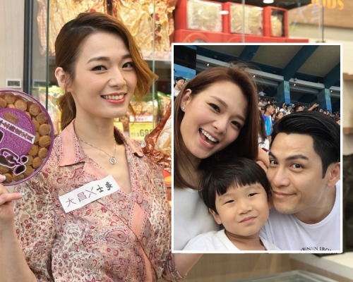 呂慧儀話孩子成長要父母倍伴，所以前夫都有幫手照顧囝囝。