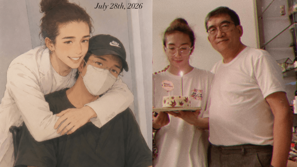 阿Mo李啟言受傷4周年首次無父陪伴  粉絲贈畫鼓勵  李盛林牧師生前逾千日往返醫院照顧兒子