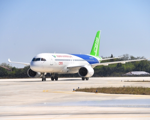 C919接下來將在南昌開展試飛活動。新華社