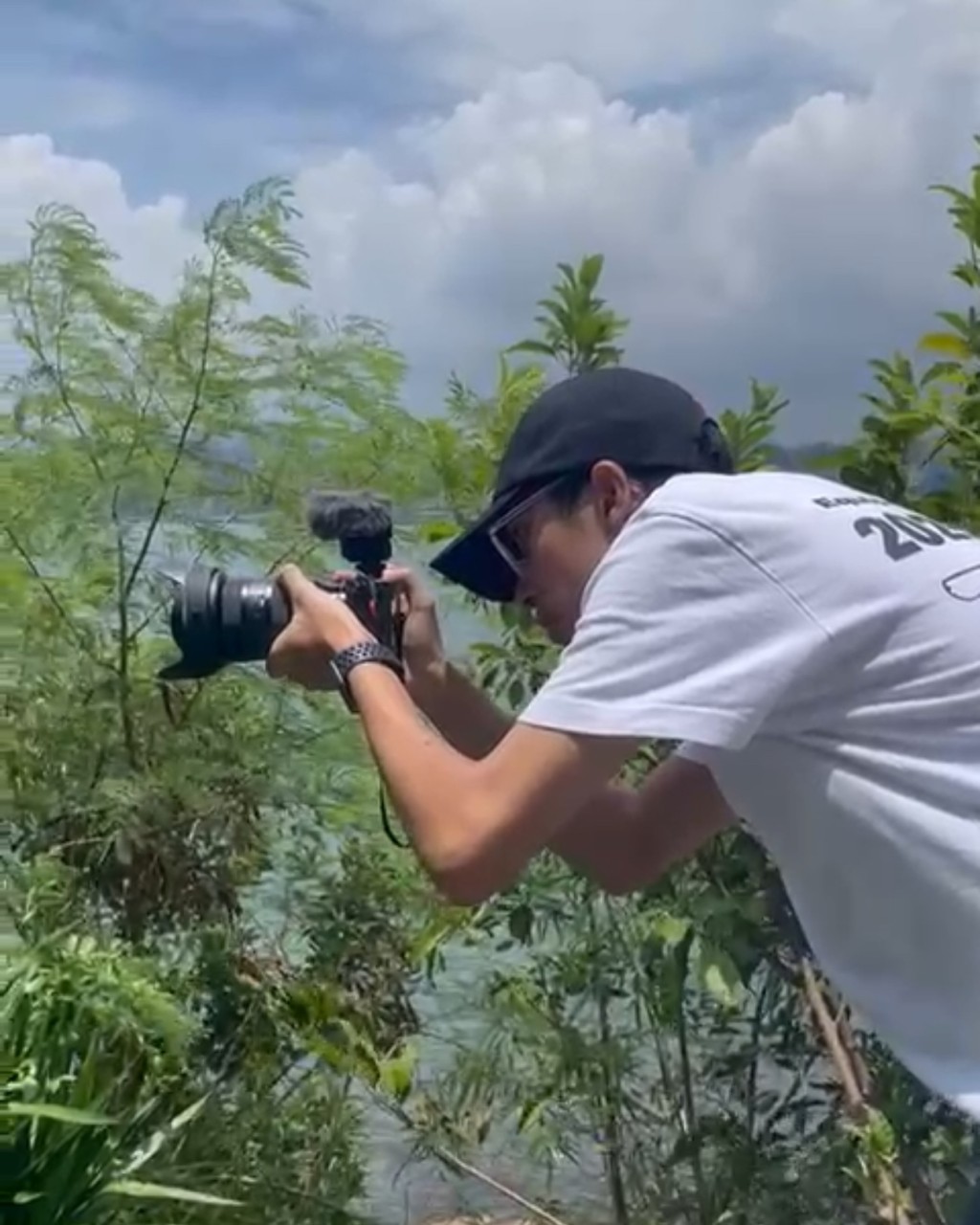李立仁曾分享拍攝花絮。
