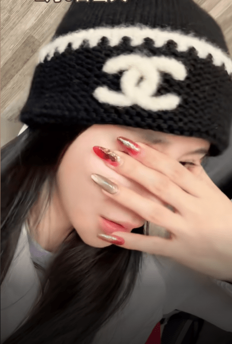 女網民分享滯留南極的經過。 女網民分享滯留南極的經過。