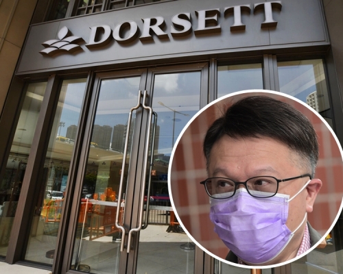 政府專家顧問、中大呼吸系統科講座教授許樹昌(小圖)表示,染疫外傭抵港後較遲才發病,估計在檢疫酒店內受感染的機會很大。資料圖片