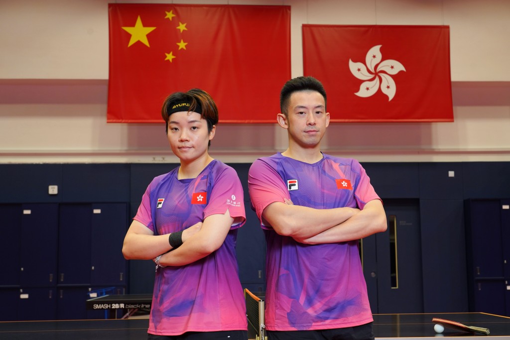 黃鎮廷與杜凱琹希望在全運會中發揮最佳水準。 黃鎮廷與杜凱琹希望在全運會中發揮最佳水準。