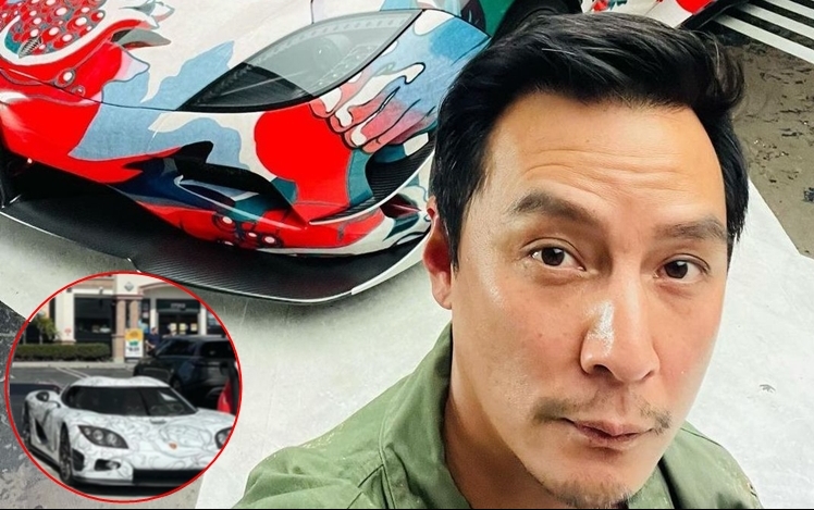「男神」吳彥祖同藝術車一樣咁搶fo，不過，Daniel額上多咗「火車軌」及白髮。