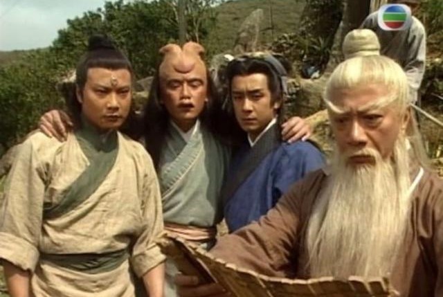 2001年TVB《封神榜》版本的姜子牙，由余子明飾演。（網上圖片）