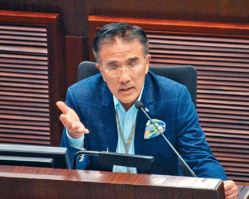 田北辰重申會跟中聯辦保持適切距離。