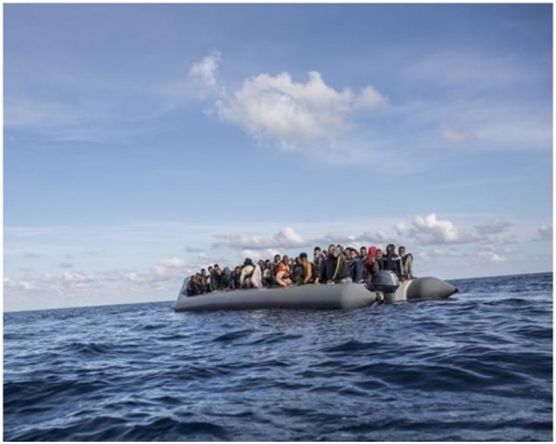 许多偷渡者都以利比亚为中转站横跨地中海偷渡至欧洲国家。资料图片  