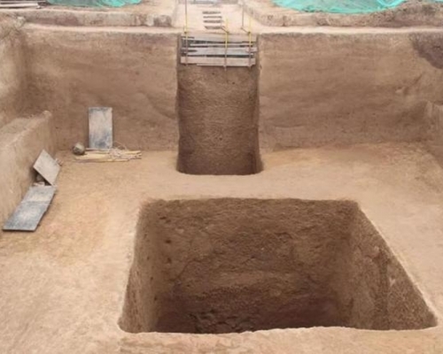 考古人员在西安发现唐代「第一驸马」薛绍之墓。（网图）