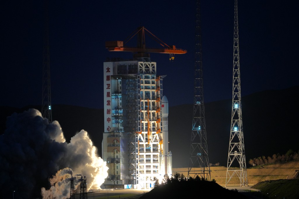 我國成功發射衛星互聯網低軌衛星。 中新社 我國成功發射衛星互聯網低軌衛星。 中新社
