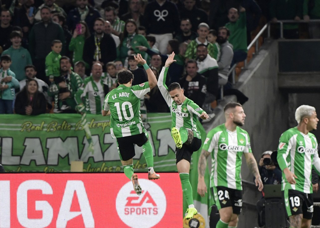 安東尼今場表現不俗。法新社 安東尼今場表現不俗。法新社