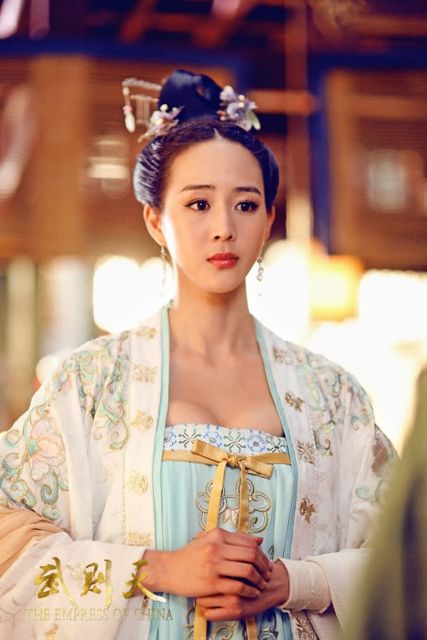 張鈞甯因2014年出演《武媚娘傳奇》在内地知名度急升。
