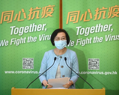 陳肇始指如果市民合作,強制檢測就毋須配合禁足令。