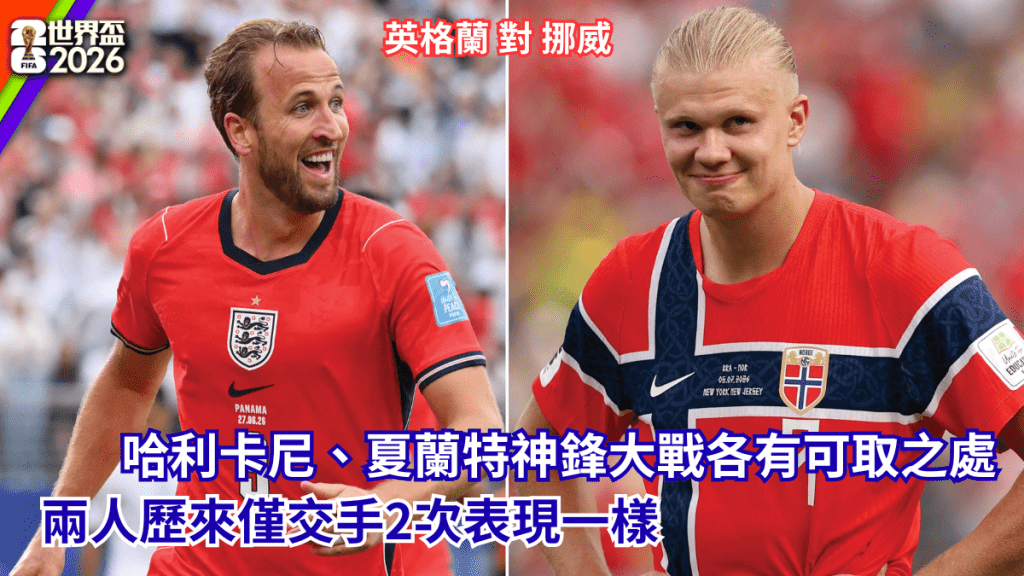 哈利卡尼、夏蘭特神鋒大戰各有可取之處。法新社