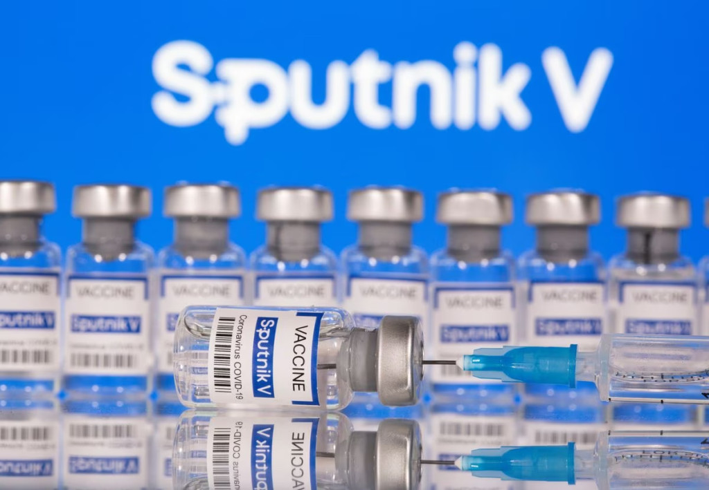 俄國新冠疫苗「衛星五號」（Sputnik V）。 路透社