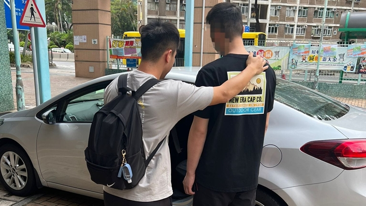 男子涉非禮案被捕。