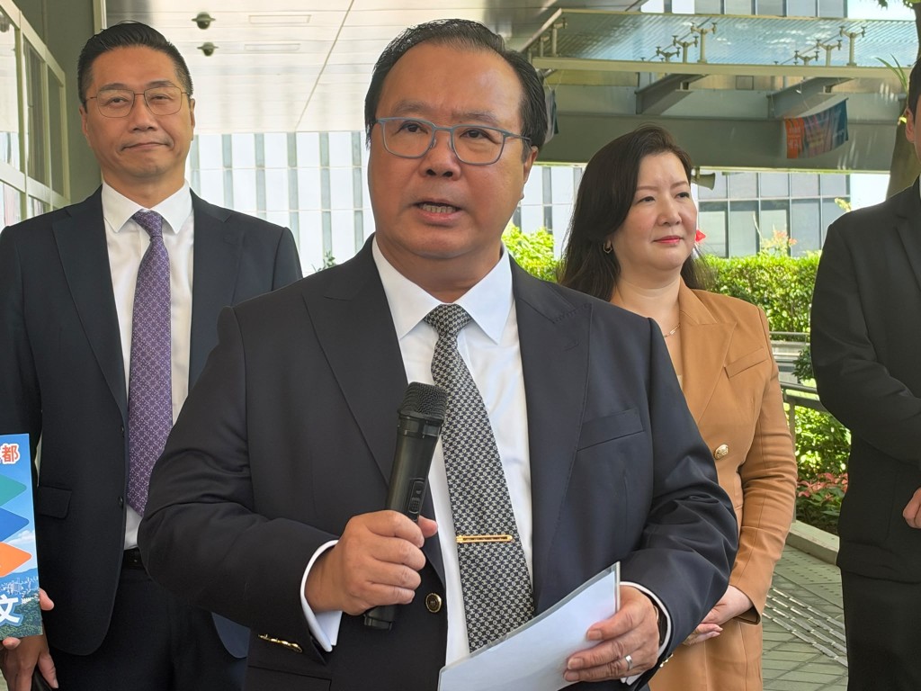香港中藥業協會理事長呂偉強。 香港中藥業協會理事長呂偉強。