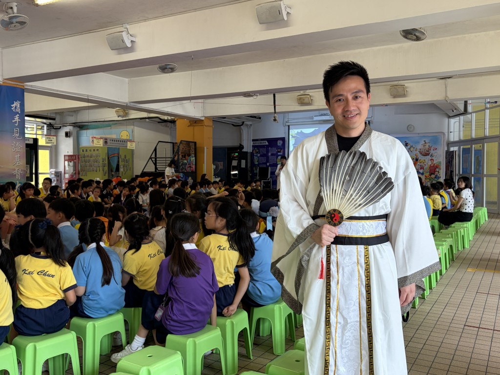 中华基督教会基真小学毛应龙副校长（摄：《亲子王》）