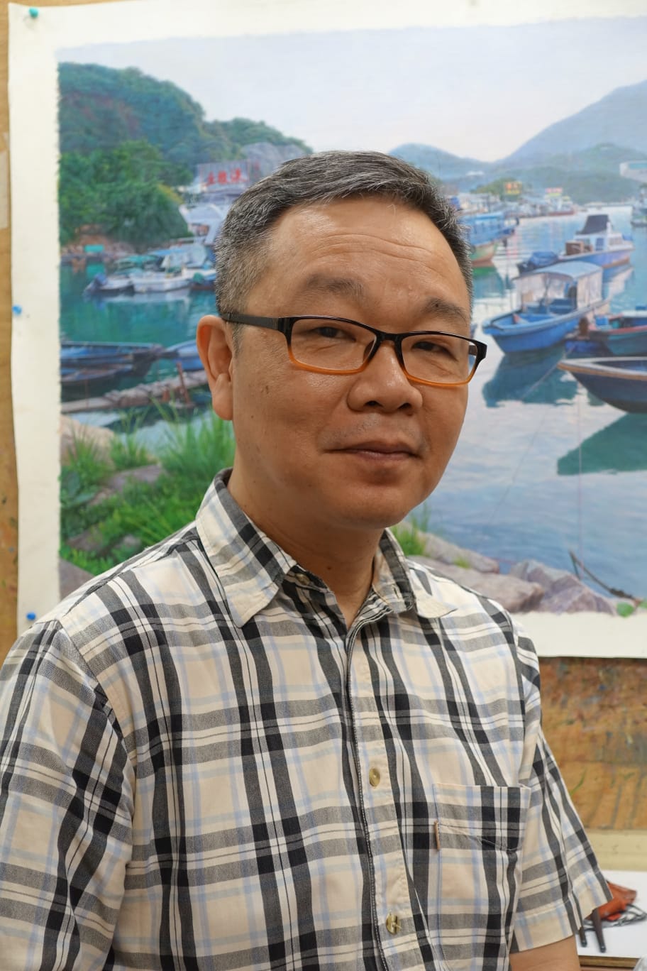 林冠雄 (Jason Lam)，香港土生土長畫家