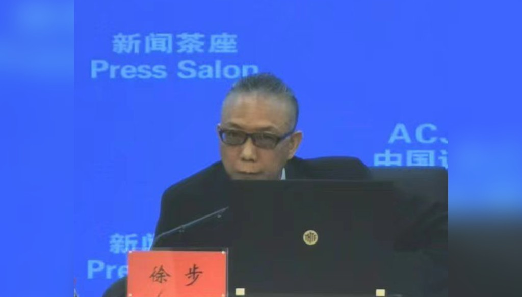 中國國際問題研究院院長徐步。楊浚源攝