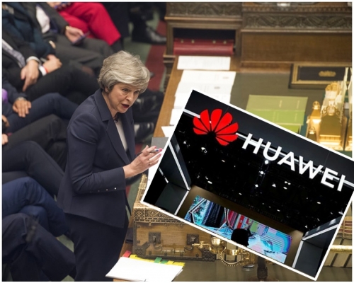 文翠珊上周宣布批准華為參與英國的5G通訊網絡建設。