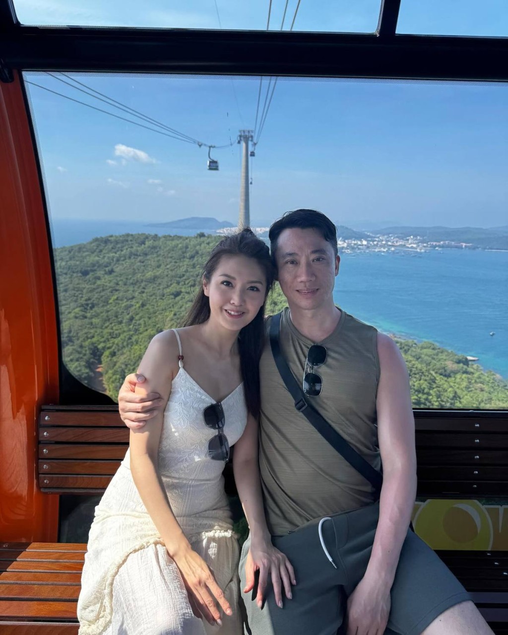 陳庭欣稱因三觀不合，去年與楊振源結束8年情。