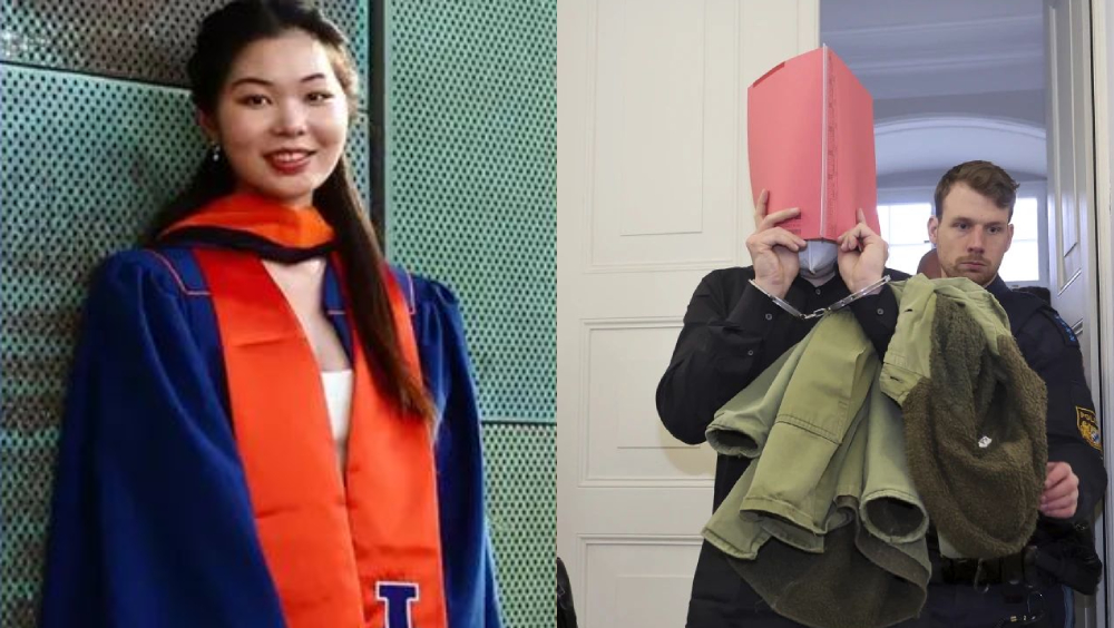 21歲華裔女大學生德國新天鵝堡遭性侵丟山谷慘死,涉案美國男被判終身監禁。