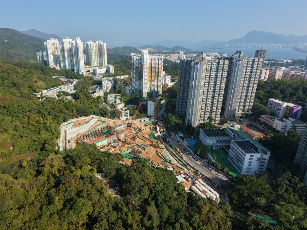 宏福苑重建頌雅路西地段選項。 宏福苑重建頌雅路西地段選項。