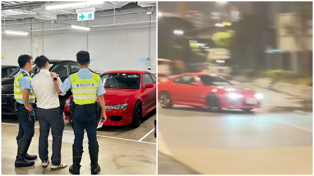 警拘25歲男司機。