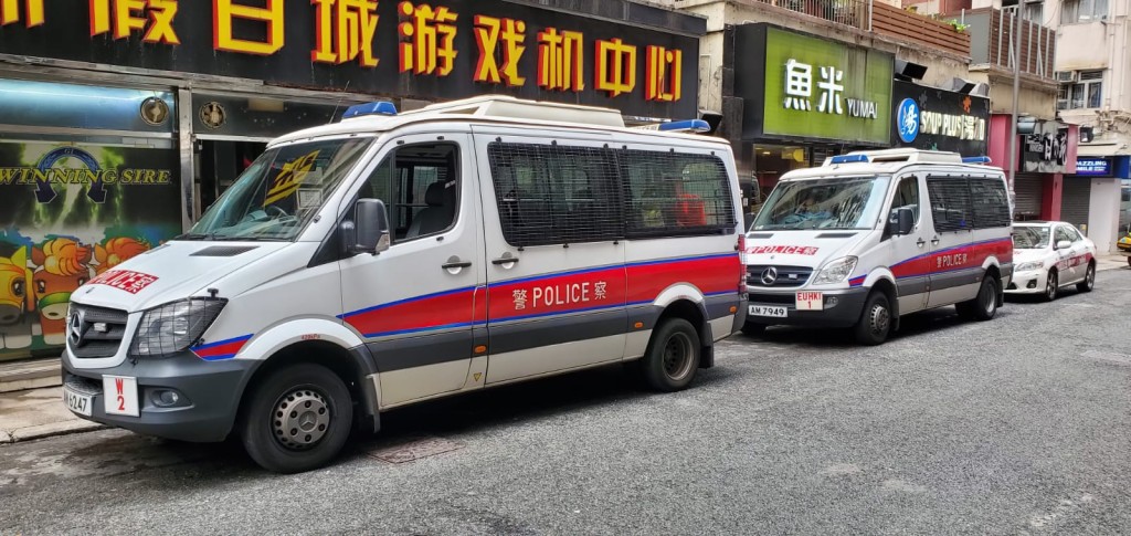 警方到場調查。