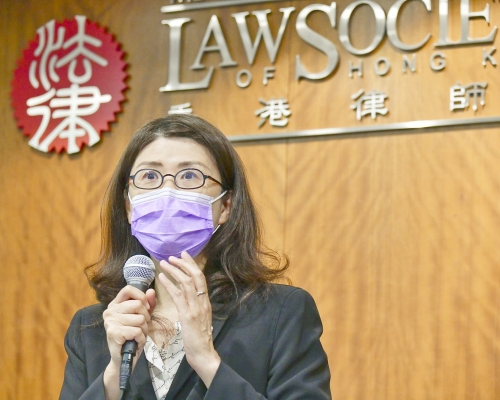 香港律師會會長彭韻僖。資料圖片