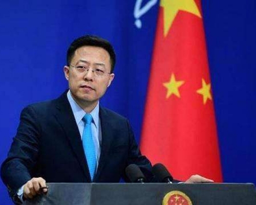 外交部發言人趙立堅。(網圖)