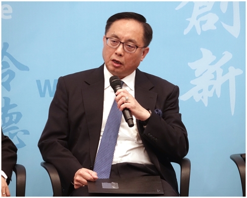 楊偉雄指重視網絡安全 。資料圖片