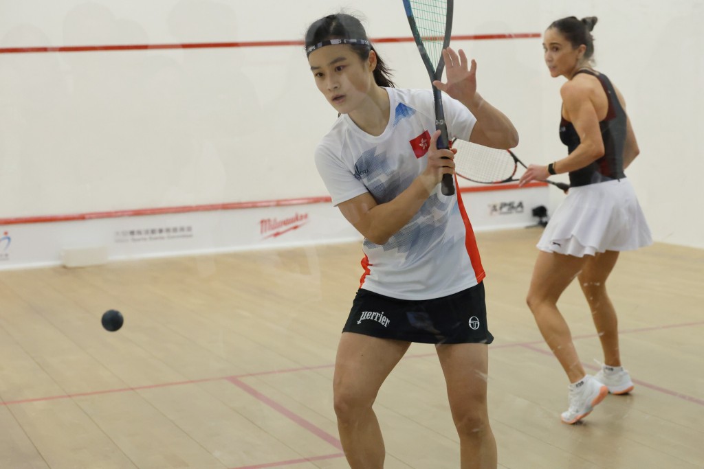 李嘉兒獲香港公開賽正賽資格，可惜首圈止步。徐嘉華攝