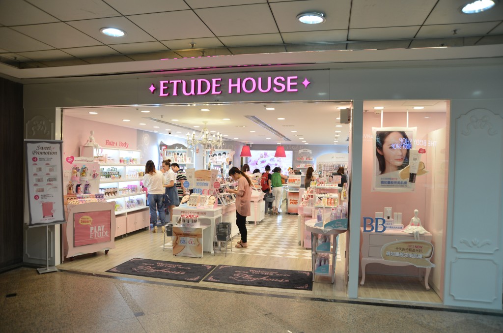 ETUDE House 以中低价位亲民美妆品为主打。资料图片