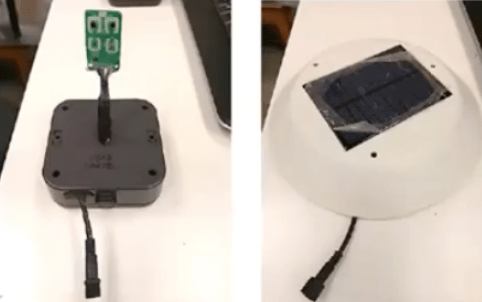 透過來自各區由Arduino控制器建立的自動天氣監測站。(圖片來源︰ 香港天文台) 透過來自各區由Arduino控制器建立的自動天氣監測站。(圖片來源︰ 香港天文台)