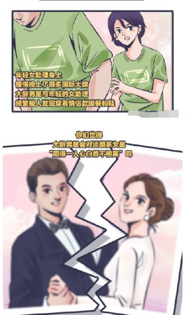 吳奇隆與劉詩詩更疑似被網上漫畫影射兩人離婚。