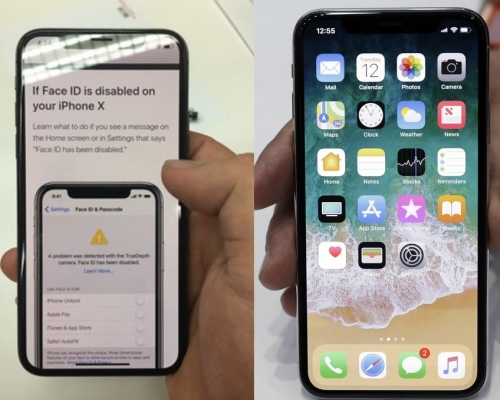 台男買iPhone X不足兩小時Face ID功能即出故障