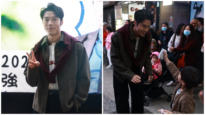 丁子朗聖誕節銅鑼灣大暴走  為「男配角」拉票作最後衝刺