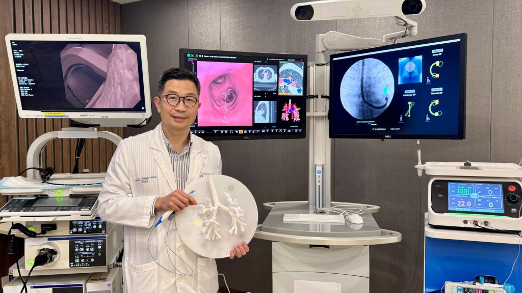 溫志堅醫生指，新型消融術準確度及安全性高。